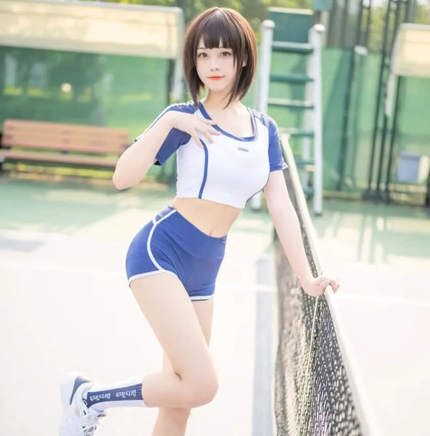 蜜汁猫裘《体操服》，小姐姐的可爱体操服作品，展现灵动与活力！插图3