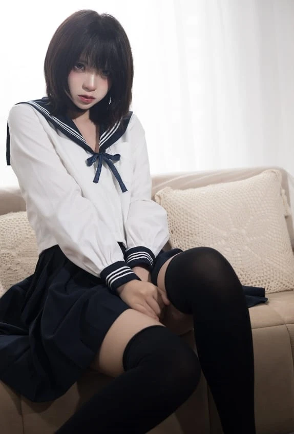 疯猫ss小姐姐的新作《病娇JK》：让你感受不一样的软萌与诱惑插图3