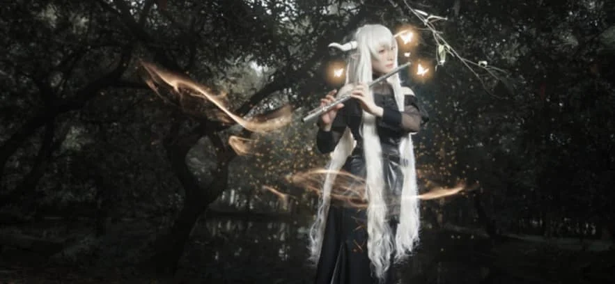 Cien恩恩小姐姐cosplay《明日方舟》闪灵,绝美可爱双重魅力!插图2 Cien恩恩小姐姐cosplay《明日方舟》闪灵,绝美可爱双重魅力!插图2