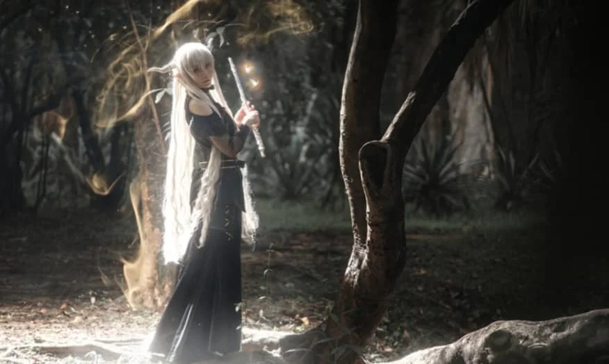 Cien恩恩小姐姐cosplay《明日方舟》闪灵,绝美可爱双重魅力!插图3 Cien恩恩小姐姐cosplay《明日方舟》闪灵,绝美可爱双重魅力!插图3