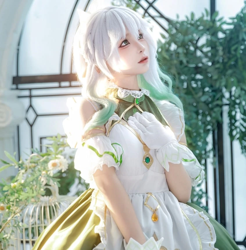 蠢沫沫《草神女仆》：美得像画中走出来的仙女！插图2