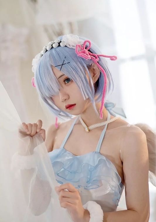 花柒 Hana：降临，化身天使蕾姆蓝！插图