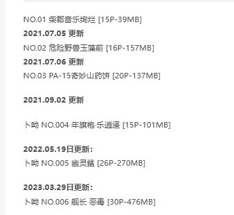 微博动漫博主狐萝卜呦简介绍,摄影作品合集打包