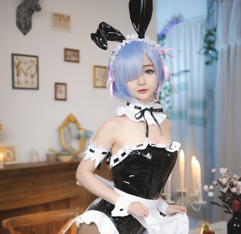 桜井宁宁的蕾姆兔女郎:既俏皮又性感的完美融合插图4 桜井宁宁的蕾姆兔女郎:既俏皮又性感的完美融合插图4