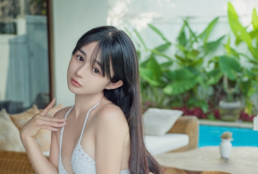 桜井宁宁《白色热裤比基尼》：一场与阳光和微风的邂逅插图3