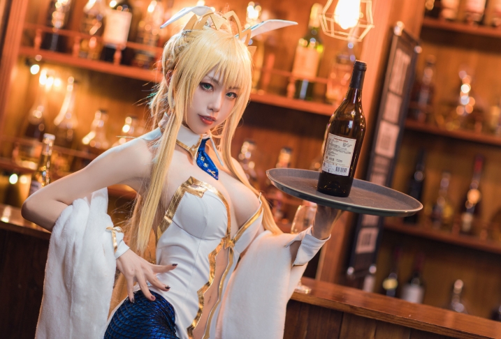 水淼aqua《白枪呆》:让你目不转睛的可爱酒吧兔女郎插图3 水淼aqua《白枪呆》:让你目不转睛的可爱酒吧兔女郎插图3