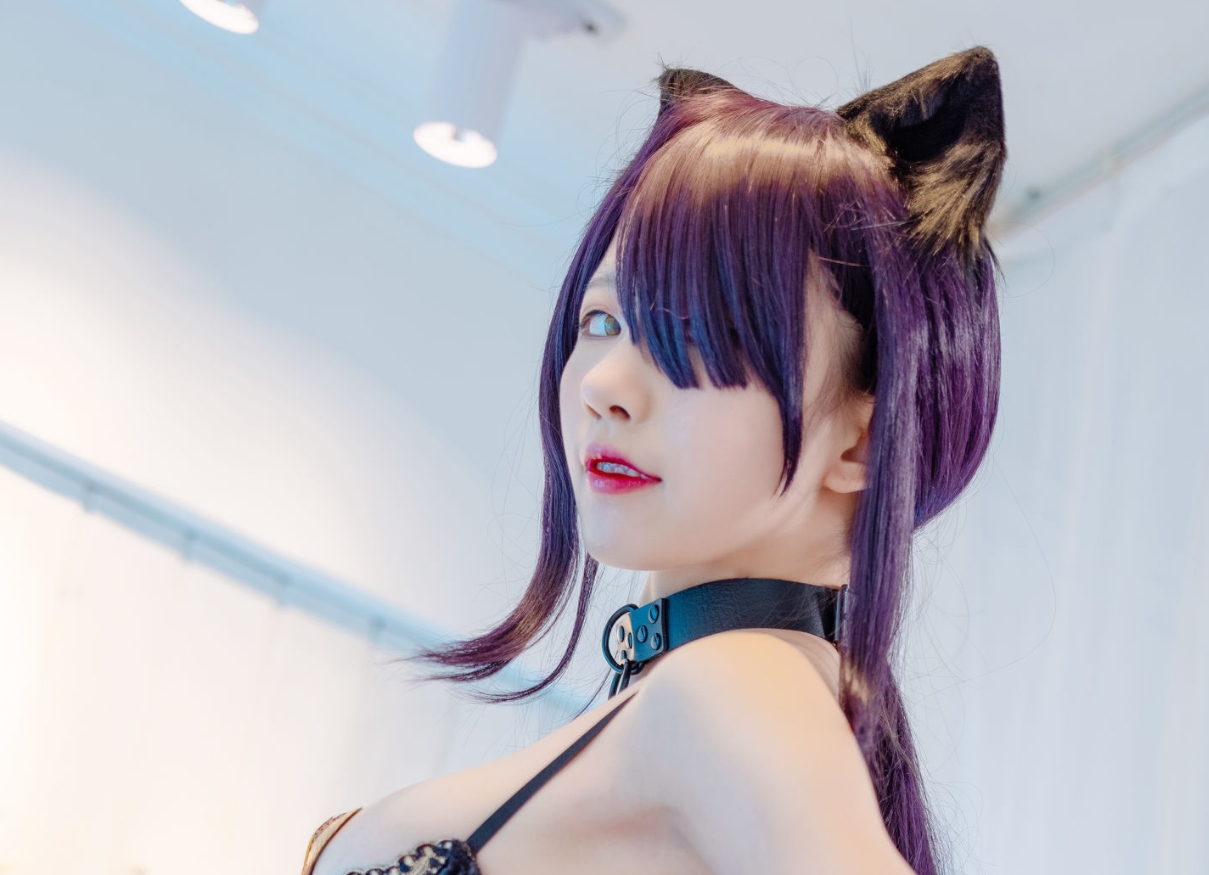 水淼aqua的《黑猫》：性感与俏皮的完美结合插图3