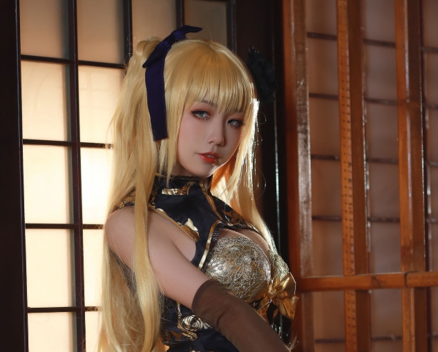 水淼aqua的《金瓶梅》Cosplay:柔美与力量的交织插图3 水淼aqua的《金瓶梅》Cosplay:柔美与力量的交织插图3