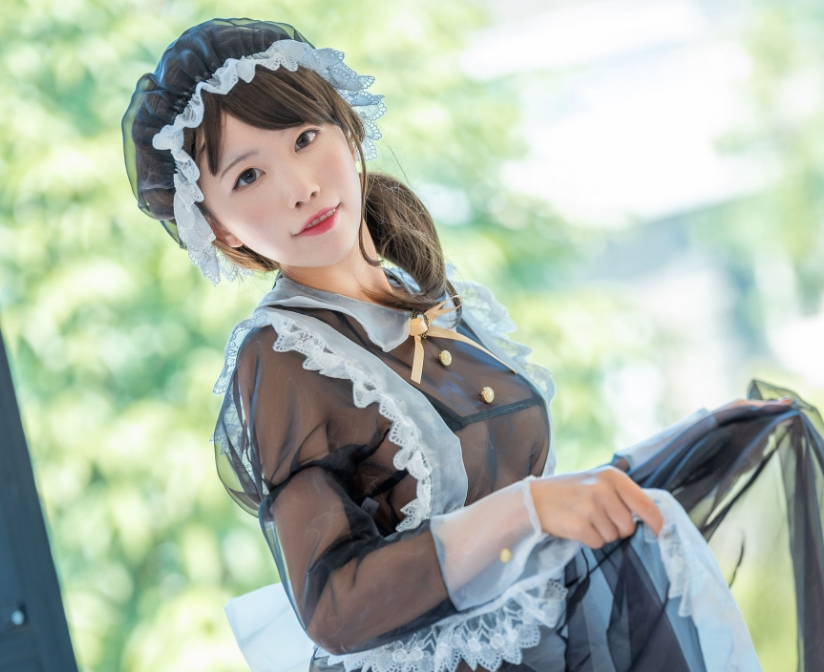 水淼aqua的透明女仆——柔美与神秘的结合插图4 水淼aqua的透明女仆——柔美与神秘的结合插图4