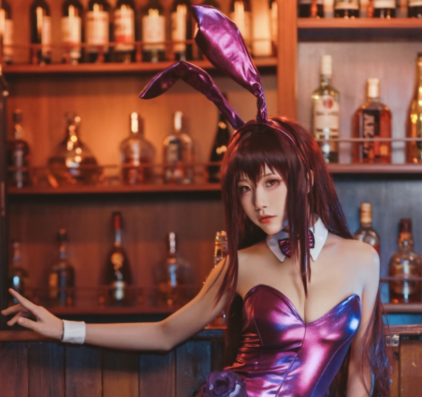 水淼aqua的《斯卡哈》Cos:紫色的魅影,战斗的女王插图3 水淼aqua的《斯卡哈》Cos:紫色的魅影,战斗的女王插图3