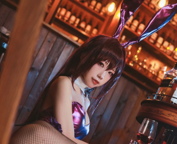 水淼aqua的《斯卡哈》Cos:紫色的魅影,战斗的女王插图4 水淼aqua的《斯卡哈》Cos:紫色的魅影,战斗的女王插图4