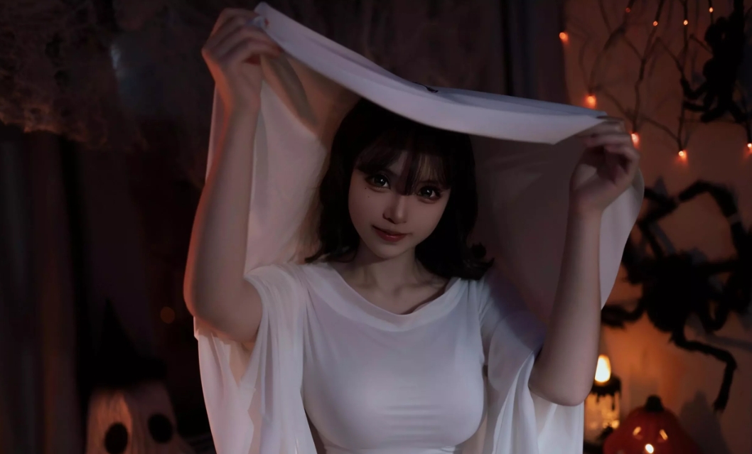 Bangni邦尼写真合集下载：拳击手、幽灵娘与鲨鱼妹高质量Cos作品赏析插图2