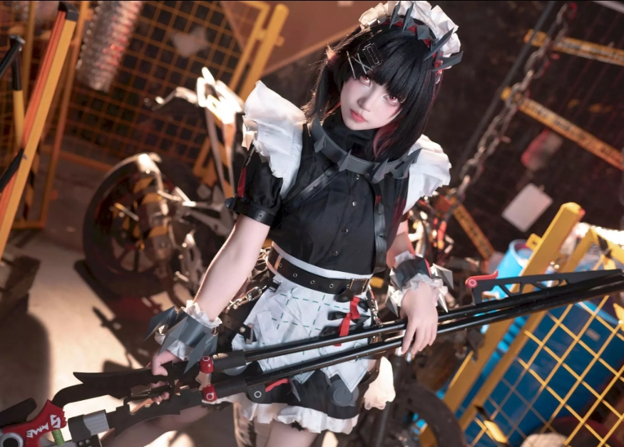 Bangni邦尼写真合集下载：拳击手、幽灵娘与鲨鱼妹高质量Cos作品赏析插图3