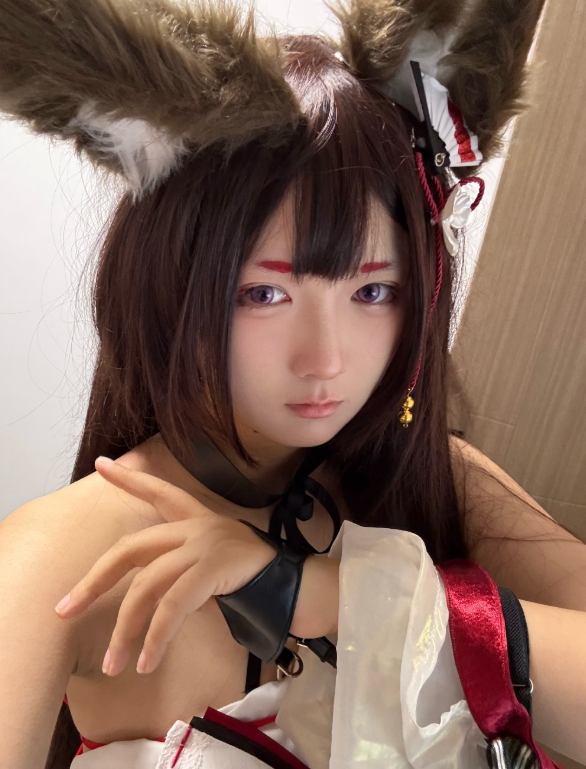 喜欢爱理吗作品合集下载：粉发天使、蓝发萌妹与狐耳巫女多风格Cosplay美图赏析插图3