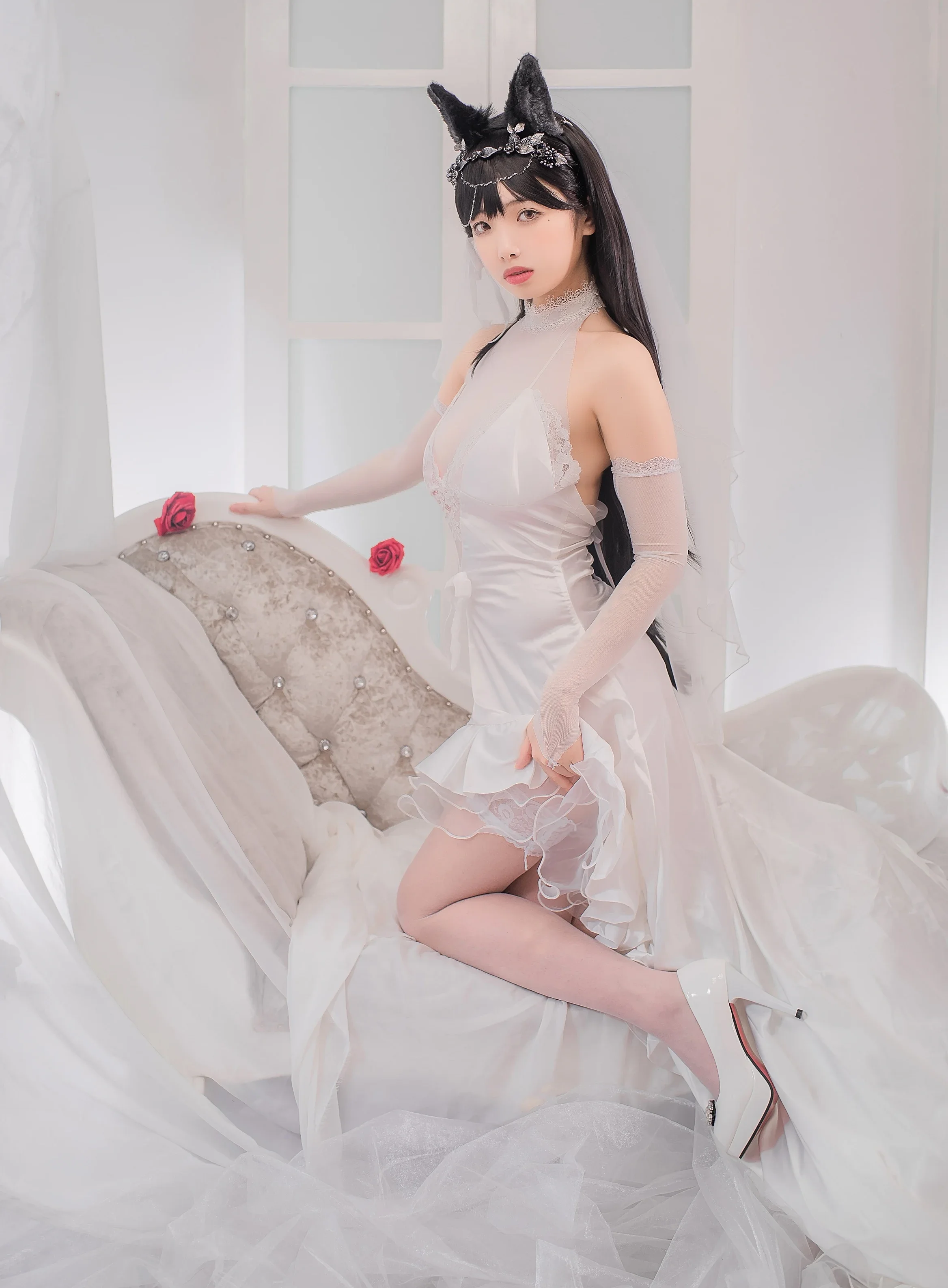 极具辨识度的颜值！雯妹不讲道理高清写真特辑：始于电竞陷于魅力插图1