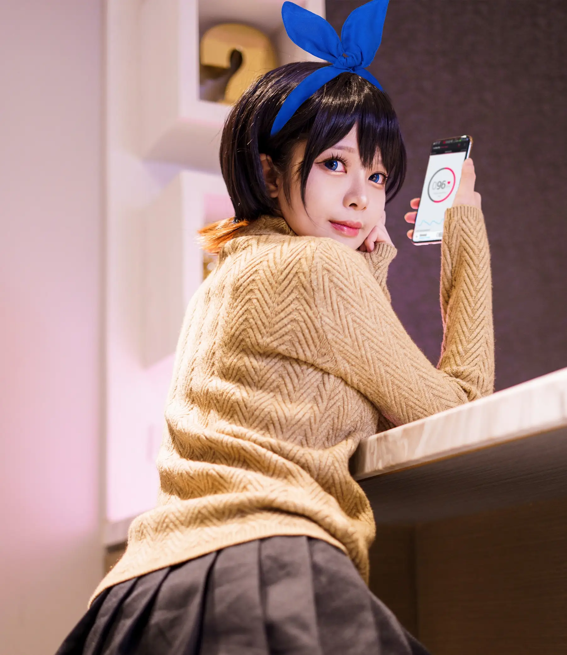 深度解析 Hachi小芭：定义 2026 跨次元艺术，寻找男友中的水瓶座女神？插图2