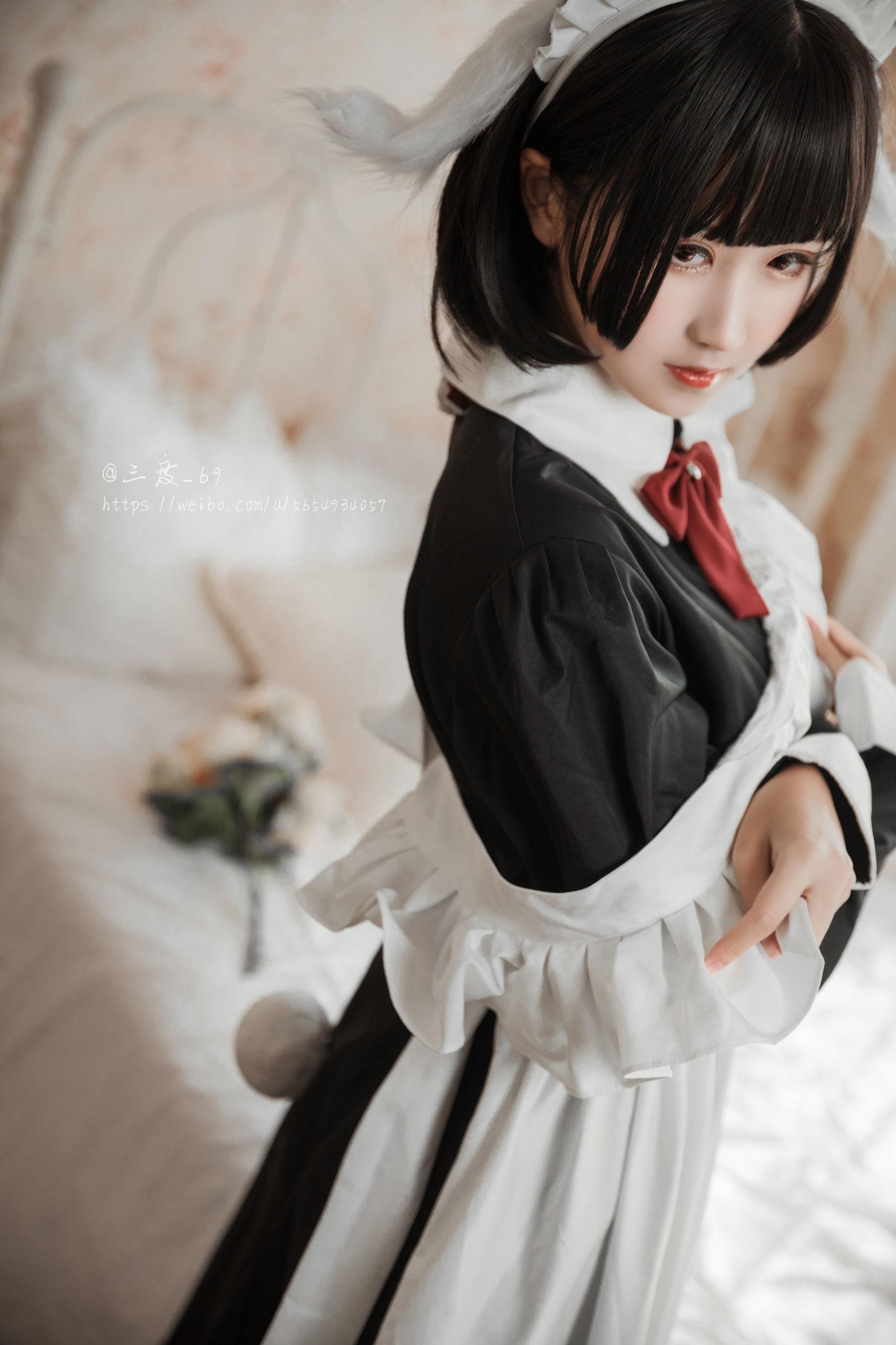 三度_69《兔耳女仆》:柔和卧室氛围里的甜美女仆写真插图2 三度_69《兔耳女仆》:柔和卧室氛围里的甜美女仆写真插图2